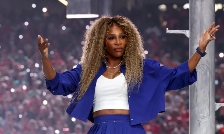 serena williams at the super bowl